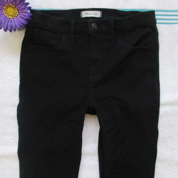 MADEWELL Jeans Size 28 Black ROADTRIPPER Skinny Denim - Picture 5 of 11